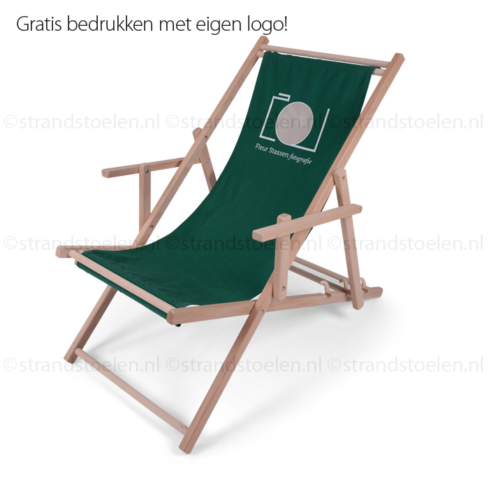 Waakzaamheid gek zand Strandstoelen met uw eigen logo!